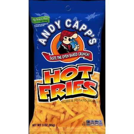 Andy Capp Andy Capp Hot Fries 3 oz., PK35 2620047150
